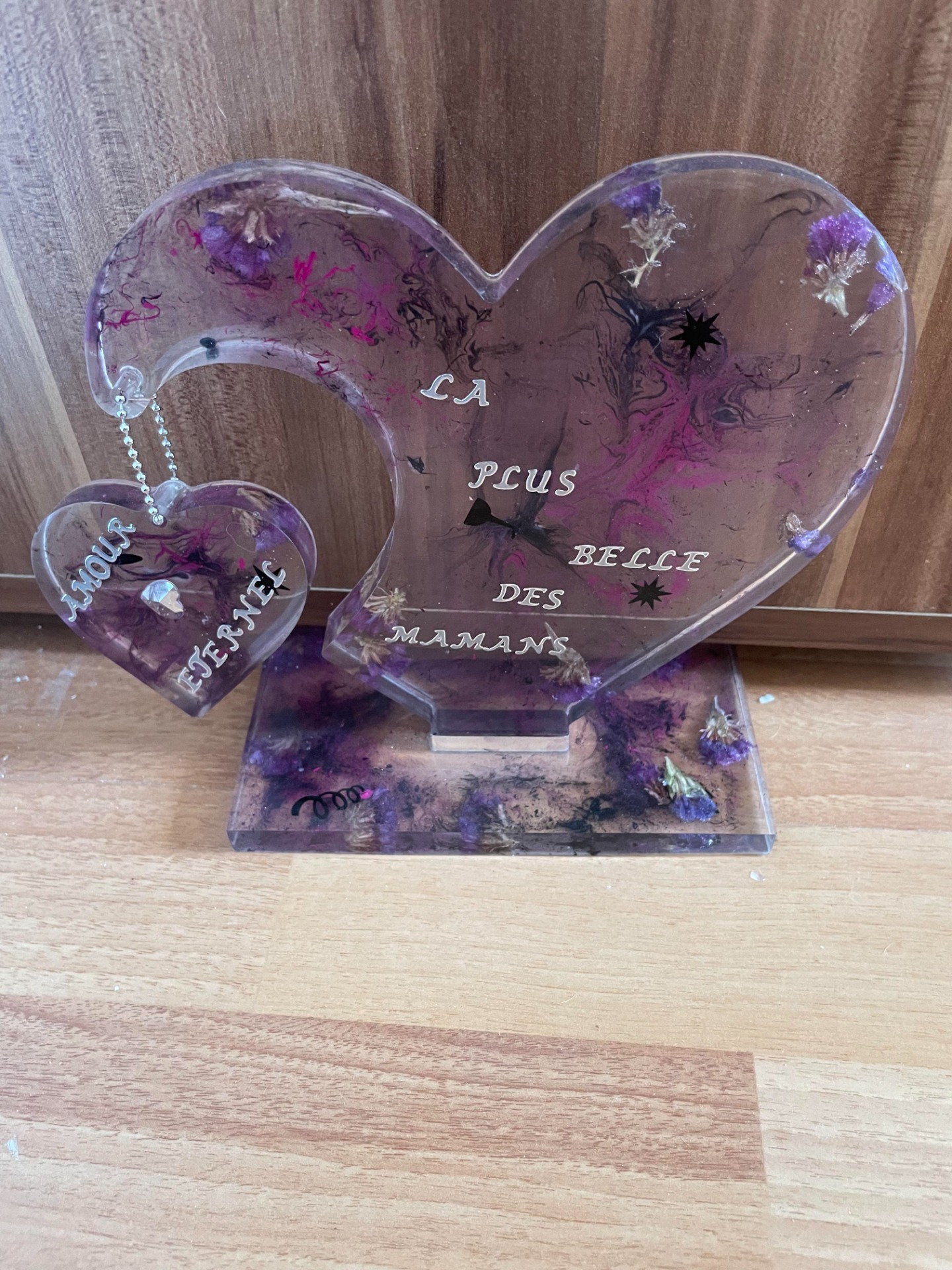 Double coeur personnalisable / 45,50