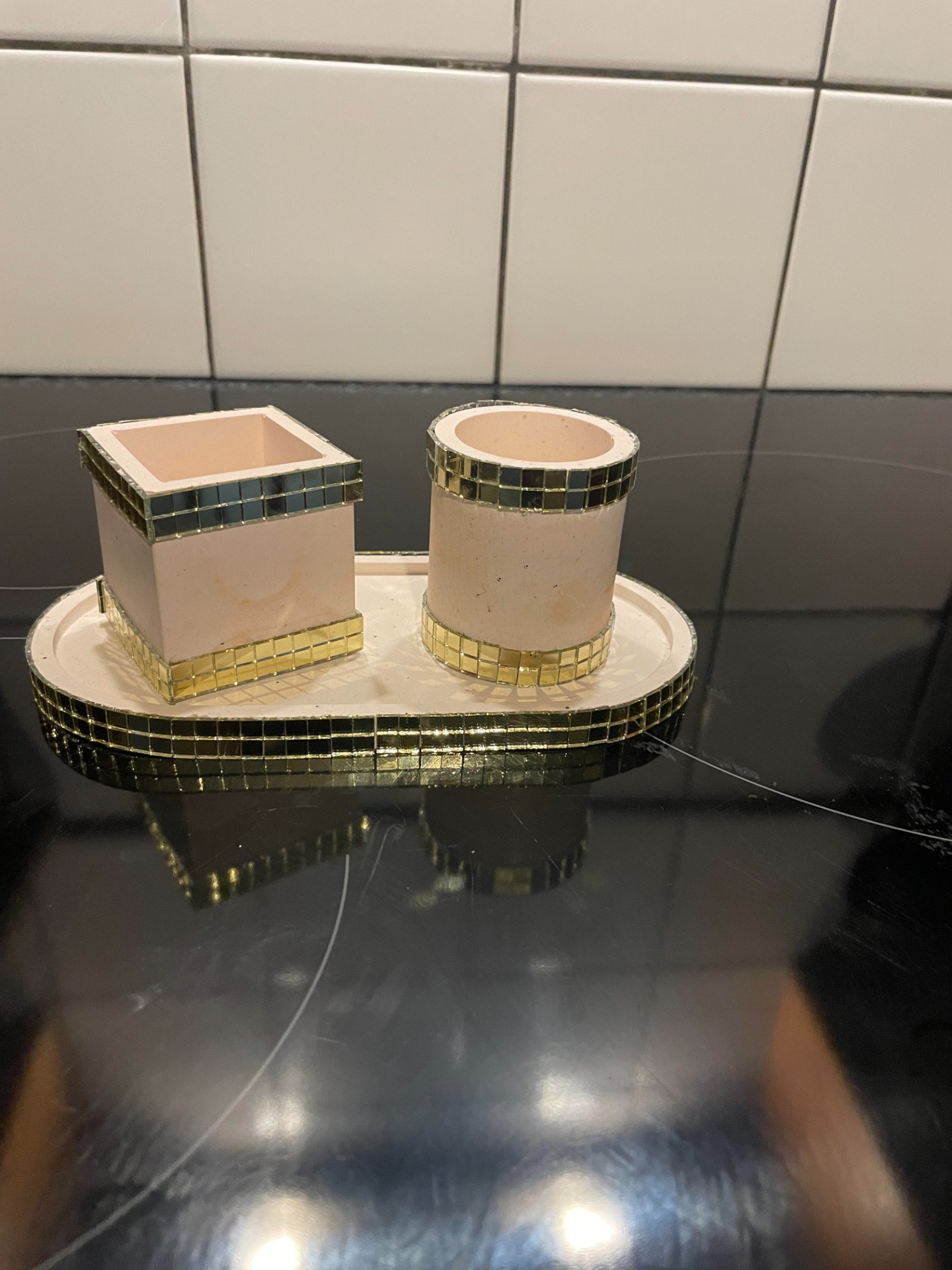 Porte savon 10,00 / Pot 10,00 pièce