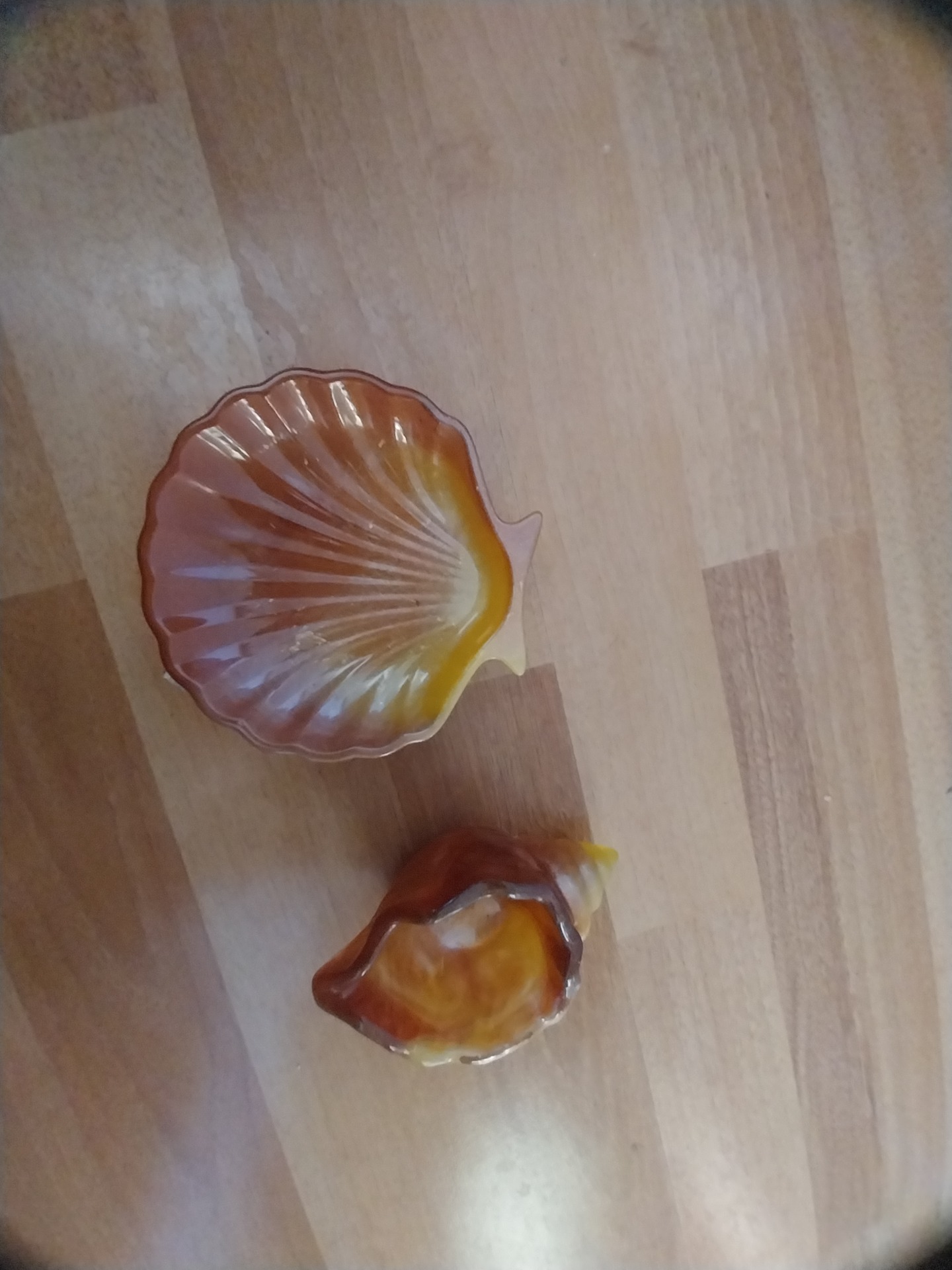 Coquille 7 euros / Coquillage 8 euros